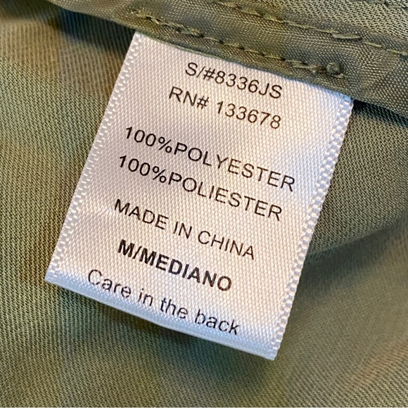 Love Tree military style jacket, size Medium - Picture 12 of 12